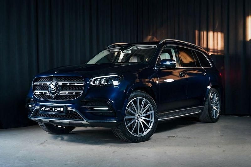 Blau Gebraucht 2020 Mercedes GLS580 SUV | 79.900 € (Superpreis) - Bild 1/4