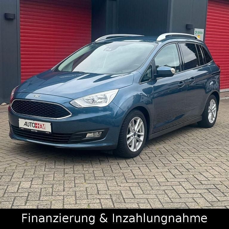 Blau Gebraucht 2019 Ford Grand C-Max Van / Kleinbus | 12.990 € (Guter Preis) - Bild 1/4