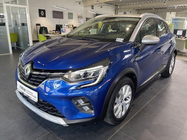 Ironblau / dach grau Gebraucht 2021 Renault Captur Intens SUV | 17.990 € (Superpreis) - Bild 1/4