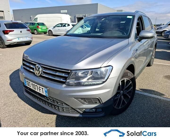 Silber Gebraucht 2021 VW Tiguan Allspace Comfortline SUV | 20.812 € (Guter Preis) - Bild 1/4