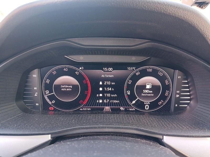 Gebraucht Skoda Scala 116 PS (85 kW) 2020 Schwarz Kleinwagen