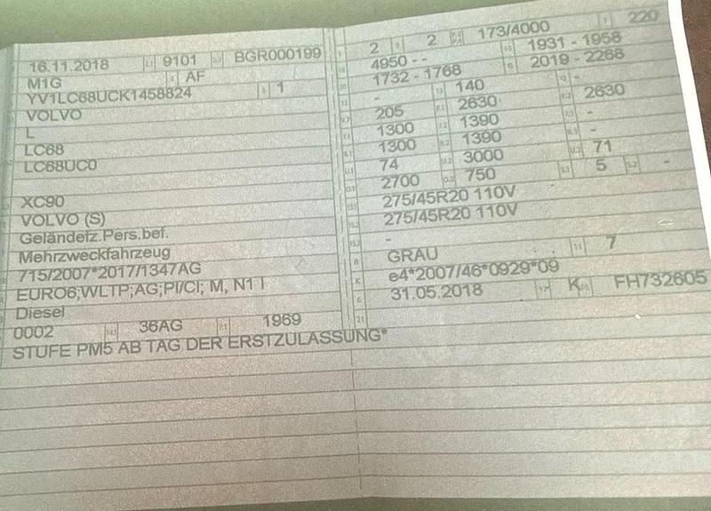 Gebraucht Volvo XC90 235 PS (172 kW) 2018 Grau SUV