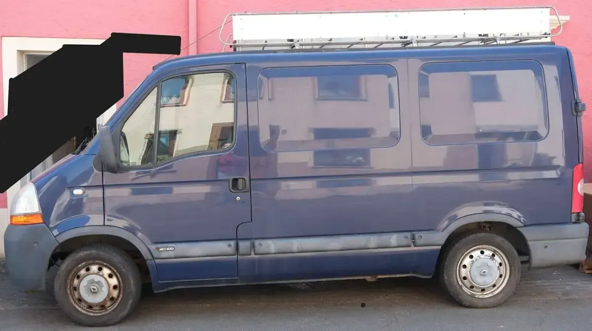 Gebraucht Renault Master 99 PS (72 kW) 2004 Blau Van