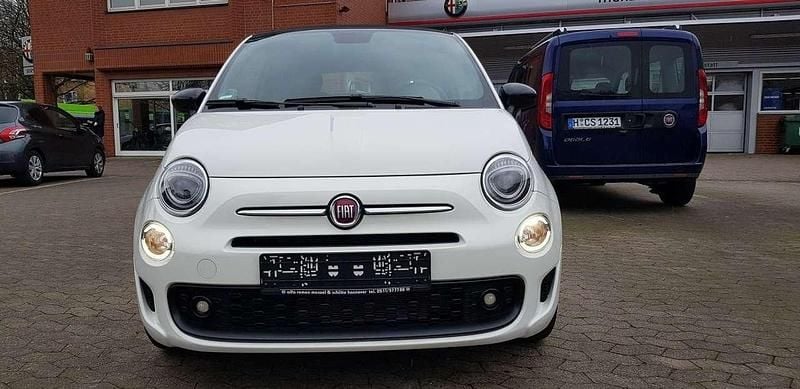 Gelato weiss / dach schwarz Gebraucht 2021 Fiat 500C Cabrio | 17.890 € (Teuer) - Bild 1/4