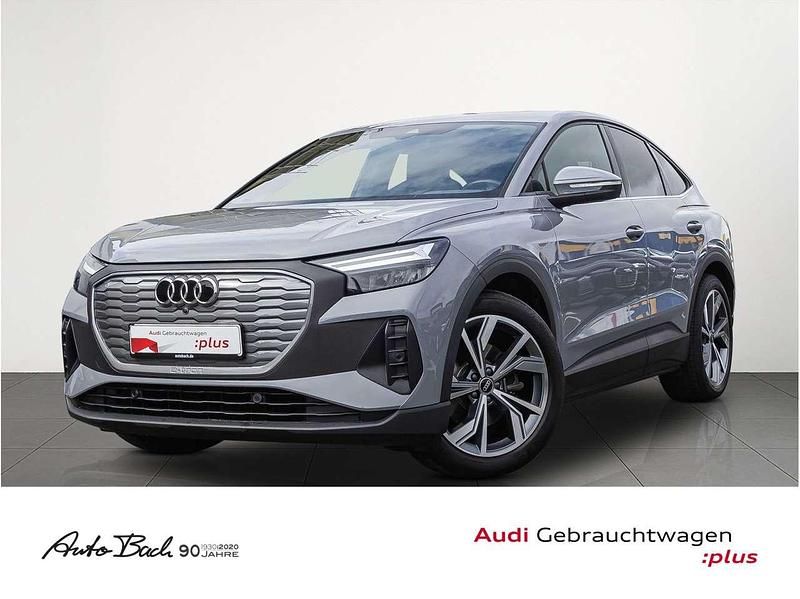 Kieselgrau Gebraucht 2022 Audi Q4 e-tron SUV | 30.570 € (Teuer) - Bild 1/4