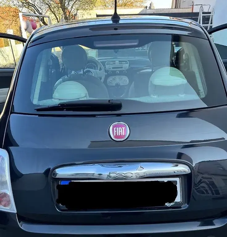 Gebraucht Fiat 500 69 PS (50 kW) 2013 Schwarz Kleinwagen