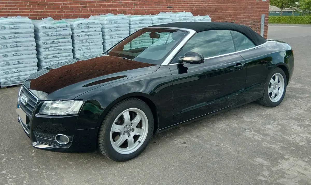 Używany Audi A5 Cabriolet 190 KM (139 kW) 2010 Czarny Kabriolet