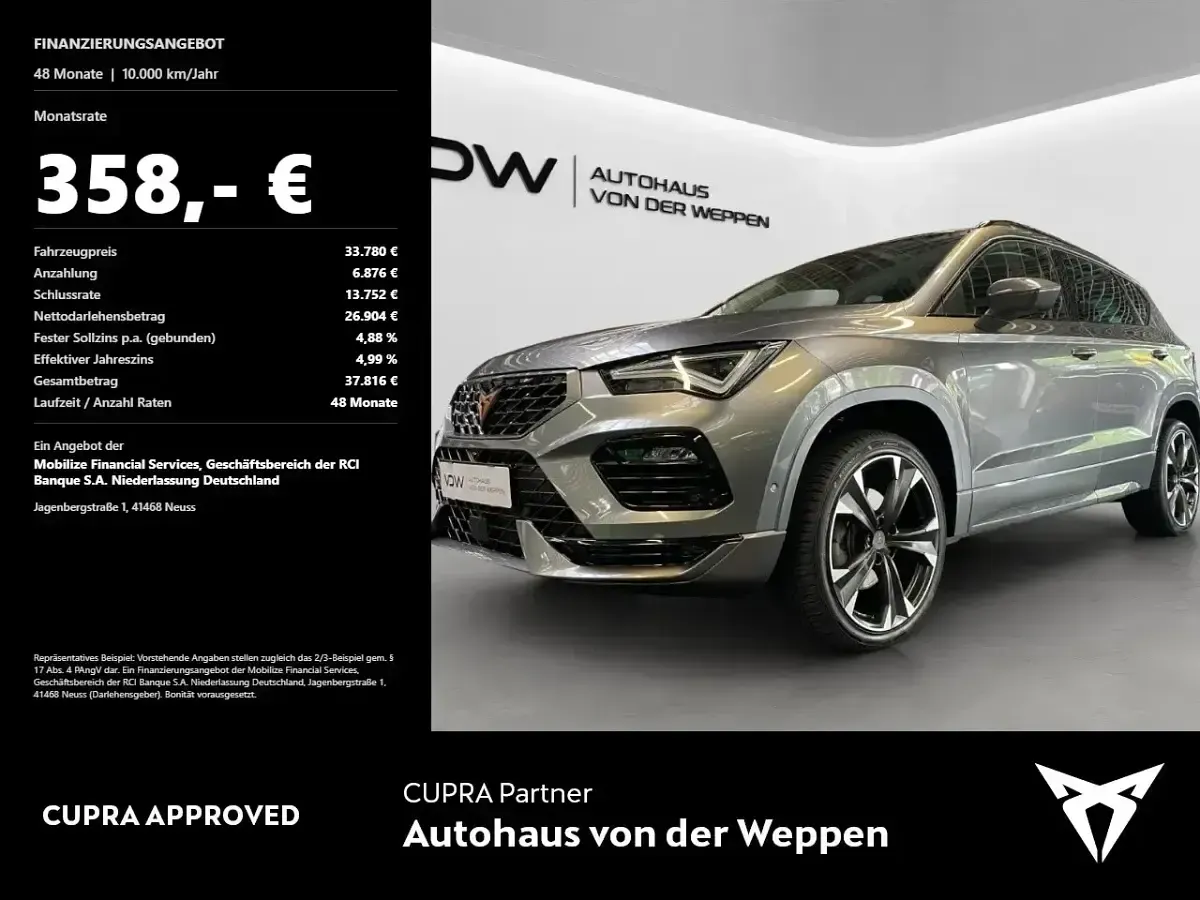 Gebraucht Cupra Ateca 110 PS (80 kW) 2025 SUV