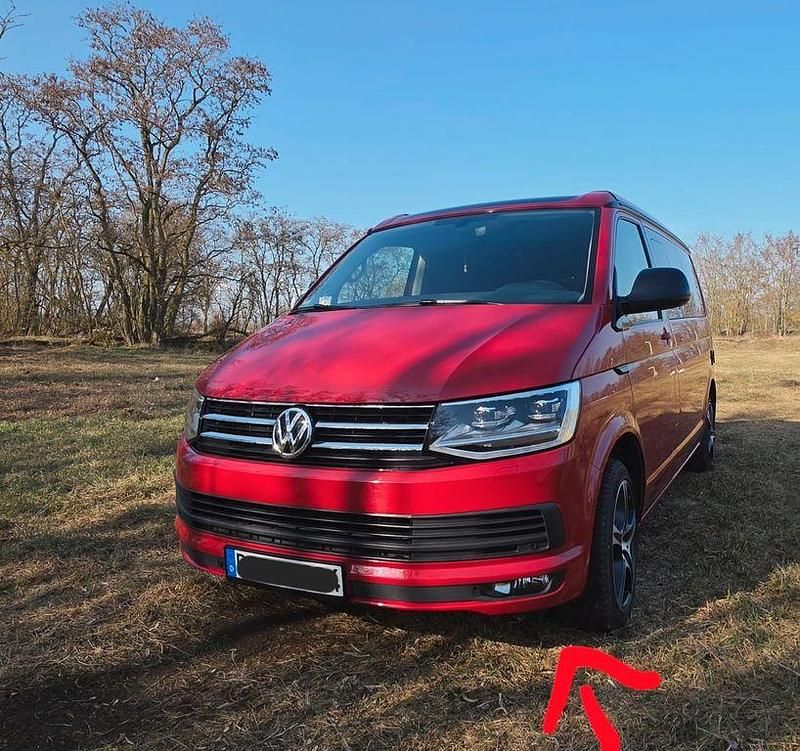 Gebraucht VW California Coast 150 PS (110 kW) 2019 Rot Van