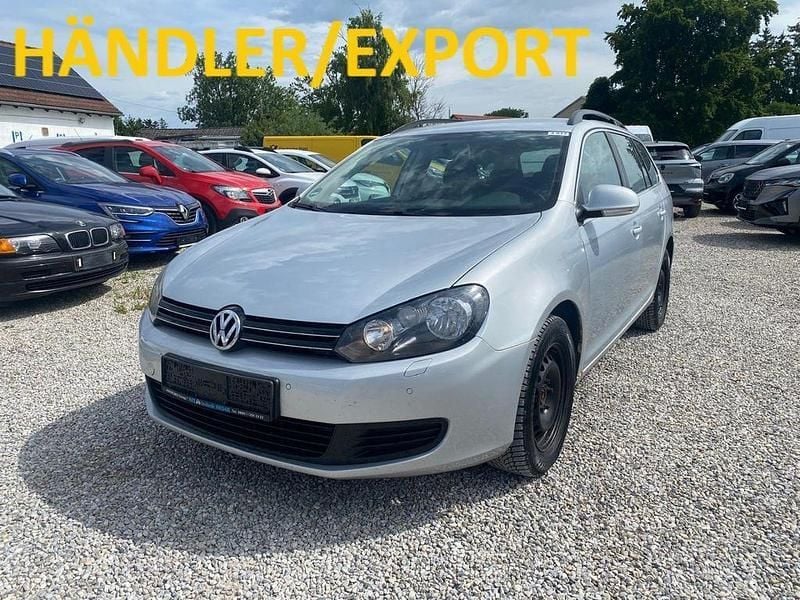 Silber Gebraucht 2010 VW Golf VI Comfortline Kombi | 1.999 € (Guter Preis) - Bild 1/4