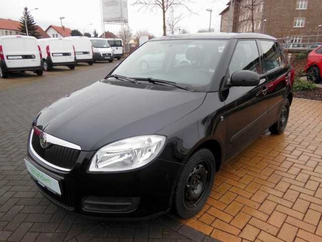 Gebraucht Skoda Fabia Ambiente 69 PS (50 kW) 2008 Schwarz metallic Kleinwagen