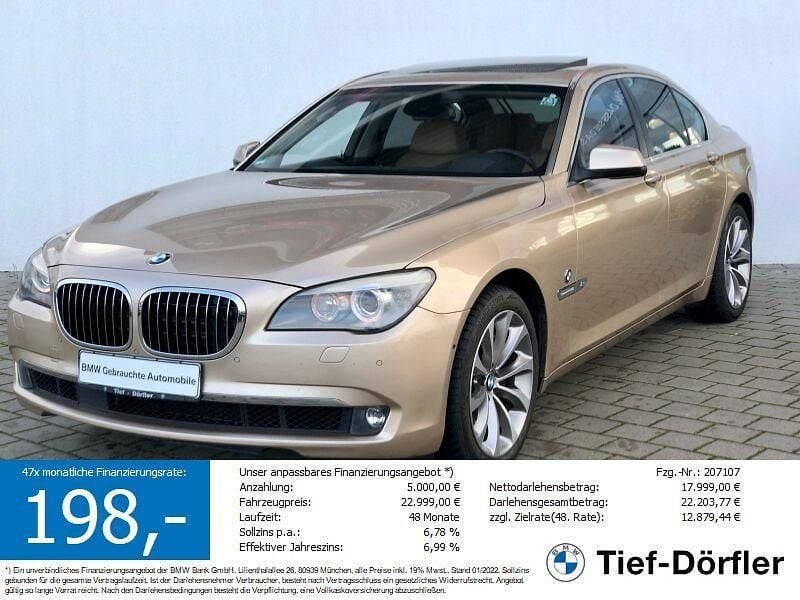 Beige Gebraucht 2012 BMW 760 Sport Line Limousine | 22.999 € (Superpreis) - Bild 1/4