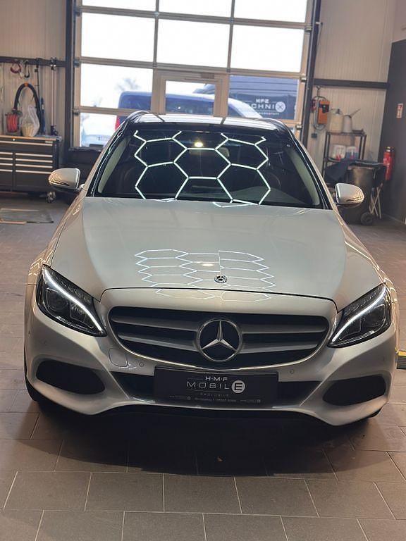 Gebraucht Mercedes C250 Business 204 PS (150 kW) 2018 Silber Limousine