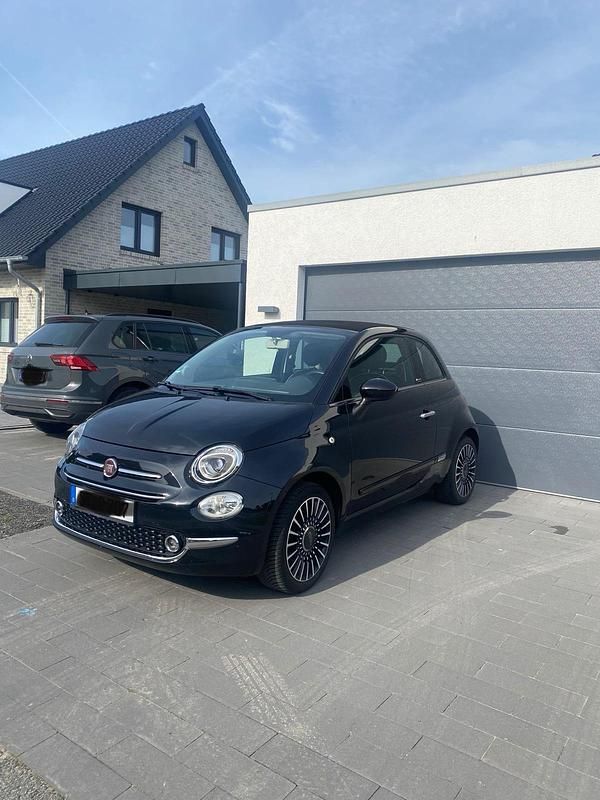 Schwarz Gebraucht 2016 Fiat 500C Lounge Cabrio | 10.499 € (Fairer Preis) - Bild 1/4