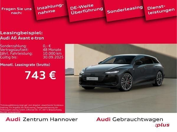 Grau (g5 magnetgrau) Gebraucht 2025 Audi A6 e-tron Performance Kombi | 72.451 € (Superpreis) - Bild 1/4