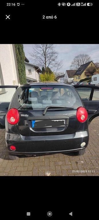 Gebraucht Chevrolet Matiz 52 PS (38 kW) 2010 Schwarz Kleinwagen