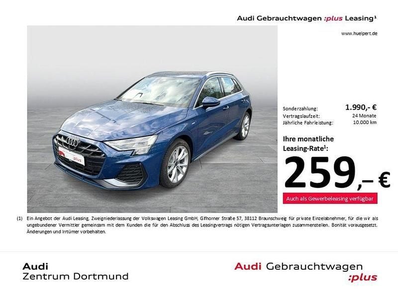 Gebraucht Audi A3 S-Line 204 PS (150 kW) 2025 Blau Limousine