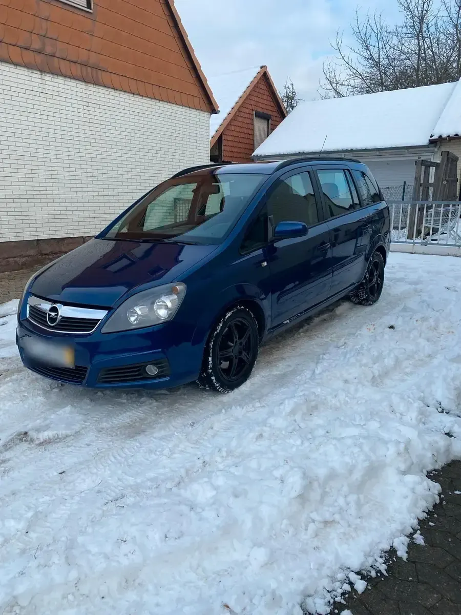Gebraucht Opel Zafira Sport 150 PS (110 kW) 2005 Blau Van / Kleinbus