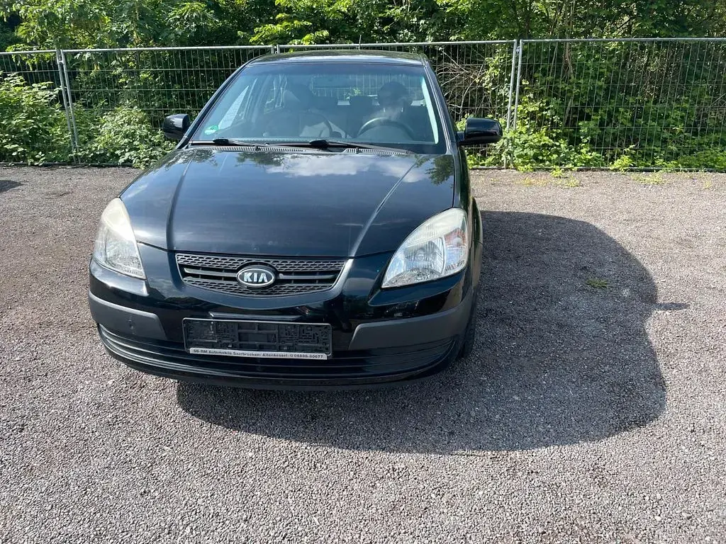 Gebraucht Kia Rio EX 97 PS (71 kW) 2009 Schwarz Limousine