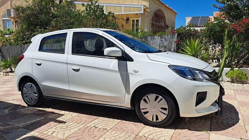 Gebraucht Mitsubishi Space Star Select 71 PS (52 kW) 2022 Weiß Kleinwagen