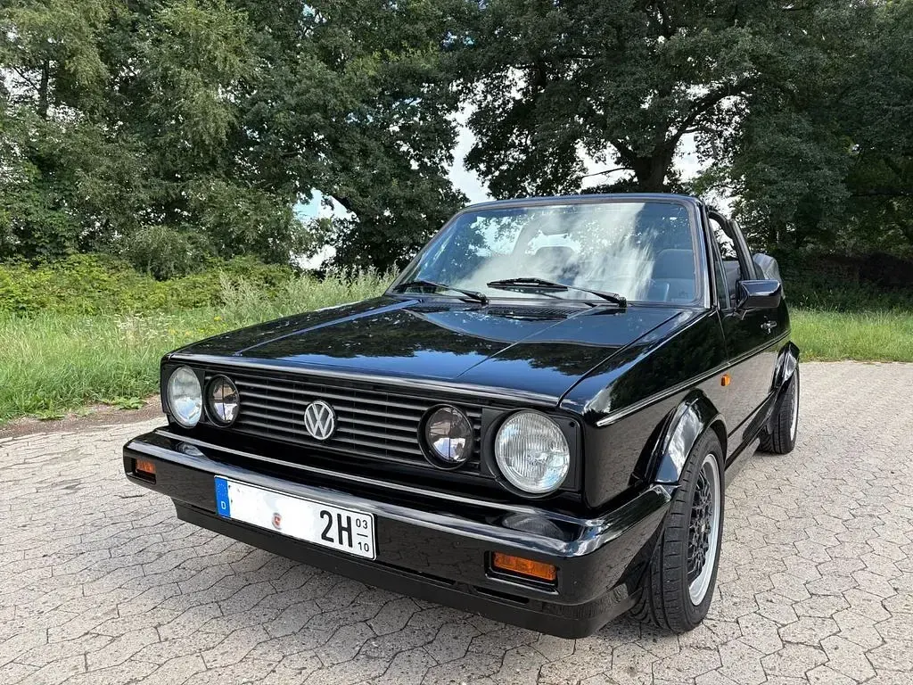 Gebraucht VW Golf Cabriolet Sportline 98 PS (72 kW) 1992 Schwarz Cabrio