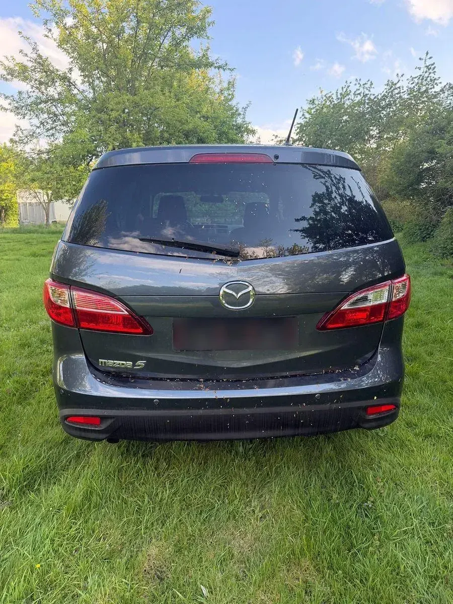 Gebraucht Mazda 5 Edition 116 PS (85 kW) 2012 Grau Van / Kleinbus