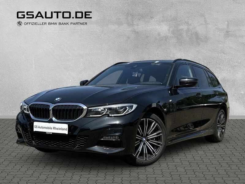 Schwarz Gebraucht 2021 BMW 320e M Sport Kombi | 30.400 € (Guter Preis) - Bild 1/3