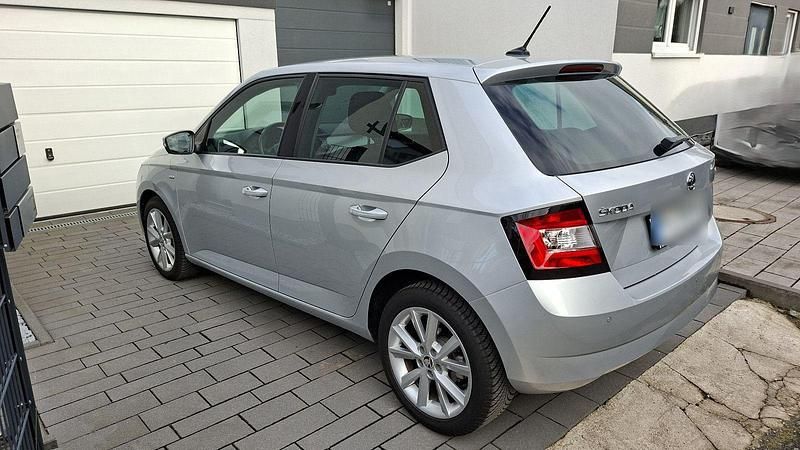 Gebraucht Skoda Fabia Clever 110 PS (80 kW) 2018 Silber Kleinwagen