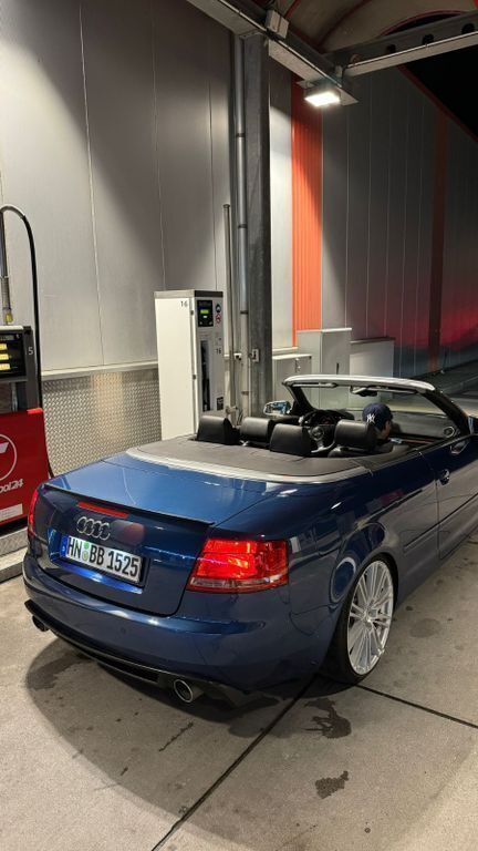 Blau Gebraucht 2003 Audi A4 Cabriolet Ambiente Cabrio | 6.000 € (Superpreis) - Bild 1/4