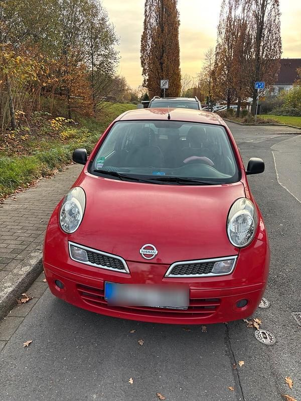 Rot Gebraucht 2010 Nissan Micra Kleinwagen | 2.200 € - Bild 1/4