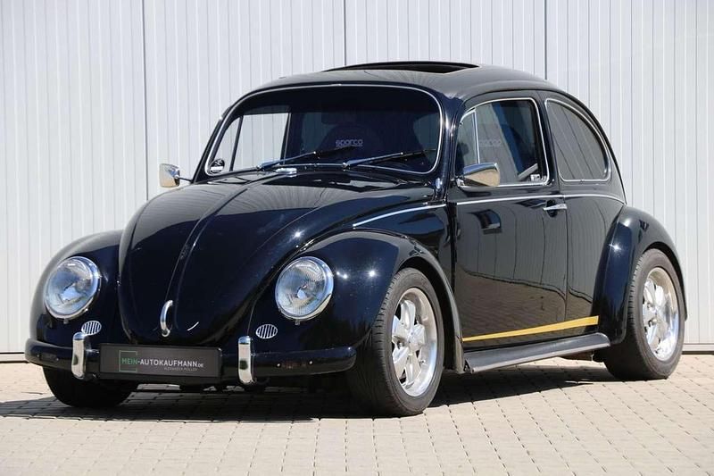 Schwarz uni Gebraucht 1970 VW Käfer Kleinwagen | 22.444 € - Bild 1/4