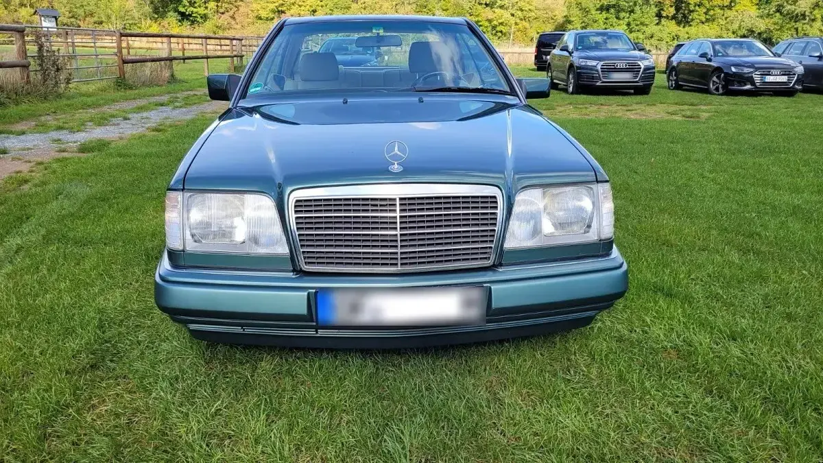 Gebraucht Mercedes 220 1995 Grün Coupé