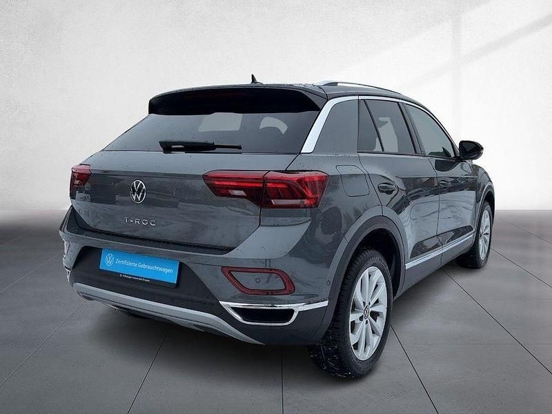 Gebraucht VW T-Roc Style 150 PS (110 kW) 2025 Indiumgrau metallic/schwarz SUV