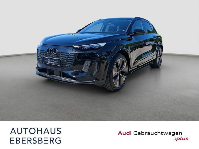 Mythosschwarz metallic Neu 2024 Audi Q6 e-tron S-Line SUV | 72.850 € (Superpreis) - Bild 1/4