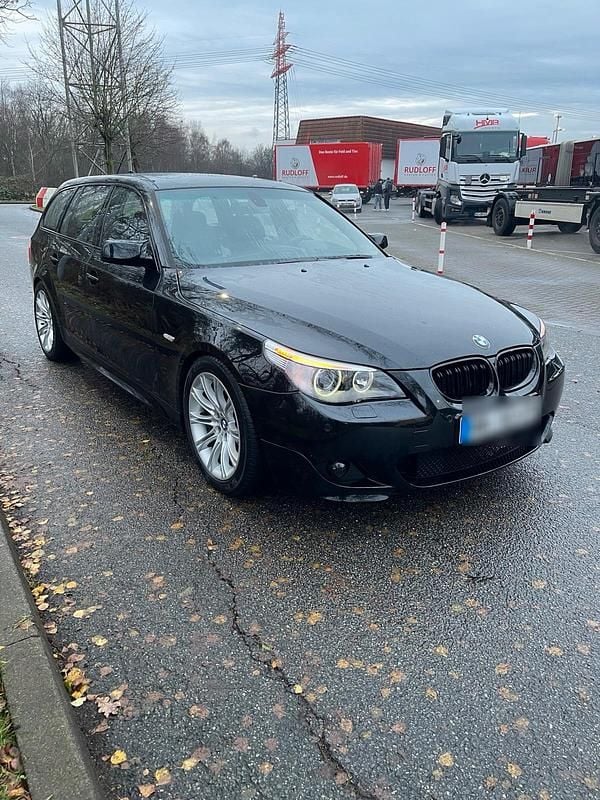 Schwarz Gebraucht 2006 BMW 525 M Sport Kombi | 8.000 € - Bild 1/4