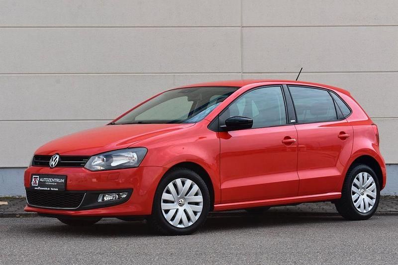 Gebraucht VW Polo Style 69 PS (50 kW) 2011 Rot Kleinwagen