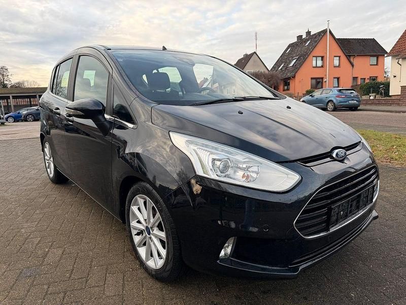 Schwarz Gebraucht 2015 Ford B-MAX Titanium Van / Kleinbus | 5.890 € (Fairer Preis) - Bild 1/4