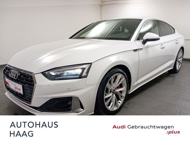 Ibisweiß Gebraucht 2022 Audi A5 Sportback Advanced Plus Limousine | 33.800 € (Guter Preis) - Bild 1/4
