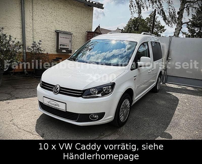 Weiß Gebraucht 2015 VW Caddy Comfortline Van / Kleinbus | 14.999 € (Fairer Preis) - Bild 1/4