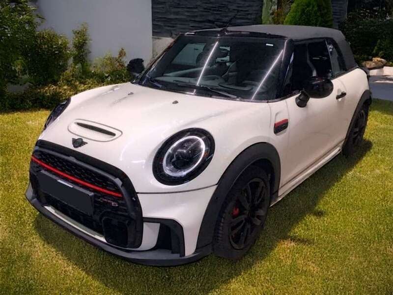 Weiß Gebraucht 2022 Mini John Cooper Works Cabriolet Cabrio | 33.500 € (Fairer Preis) - Bild 1/1