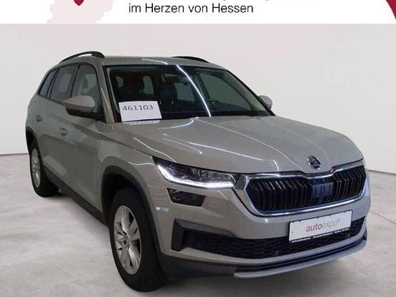 Stahlgrau uni Gebraucht 2022 Skoda Kodiaq Ambition SUV | 25.490 € (Guter Preis) - Bild 1/4