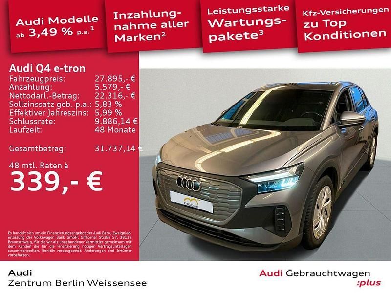 Gebraucht Audi Q4 e-tron Comfort 125 kW (170 PS) 2022 Taifungrau metallic SUV