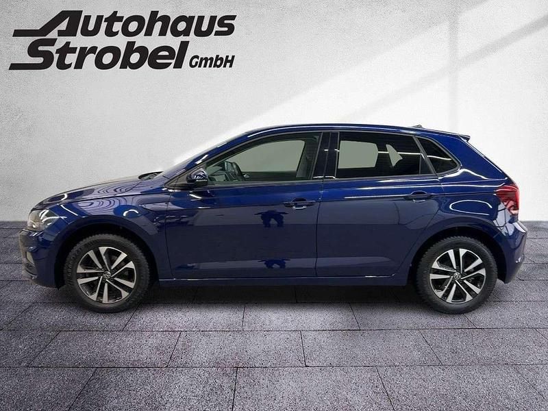 Gebraucht VW Polo United 110 PS (80 kW) 2021 Atlantik blue metallic (metallic) Kleinwagen