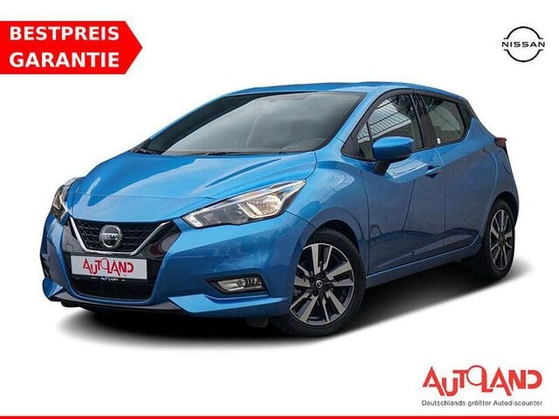 Blau Gebraucht 2019 Nissan Micra N-Connecta Kleinwagen | 14.990 € (Fairer Preis) - Bild 1/4