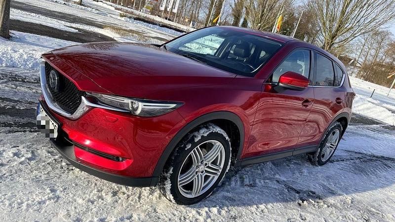 Gebraucht Mazda CX-5 Sports-Line 175 PS (128 kW) 2017 Rot SUV