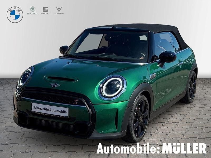 Gruen Gebraucht 2021 Mini Cooper S Cabriolet Cabrio | 27.390 € (Fairer Preis) - Bild 1/4