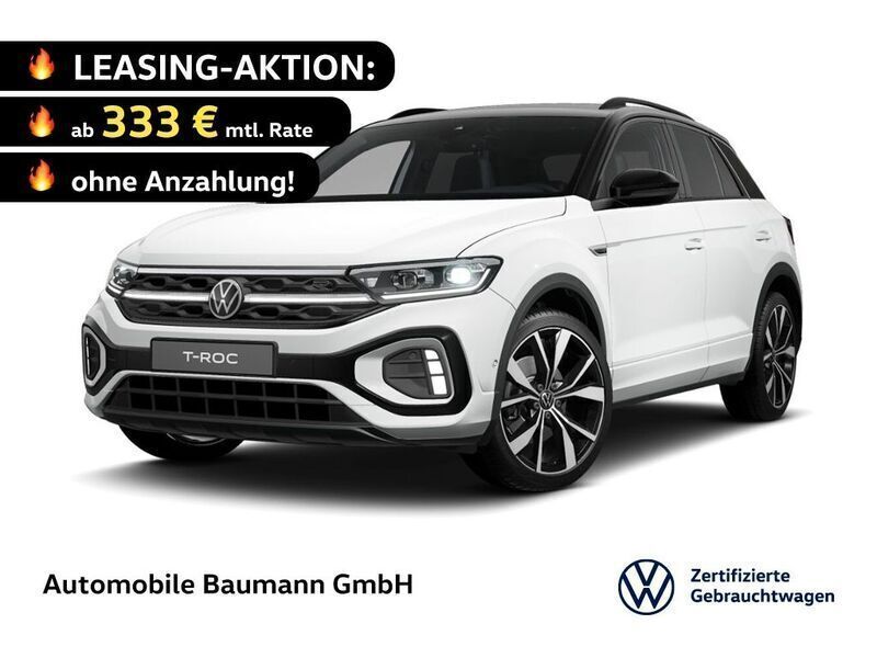 Weiß Neu 2025 VW T-Roc R-line SUV | 44.590 € - Bild 1/4