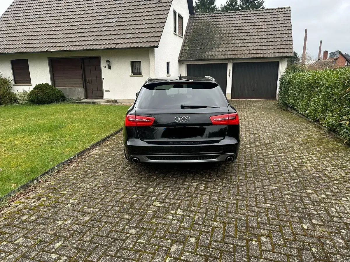 Usata Audi A6 S-Line 245 CV (180 kW) 2014 Nero Station wagon