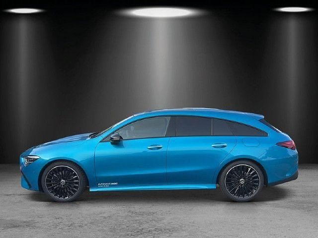 Blau Gebraucht 2023 Mercedes CLA220 Shooting Brake Kombi | 51.880 € - Bild 1/4