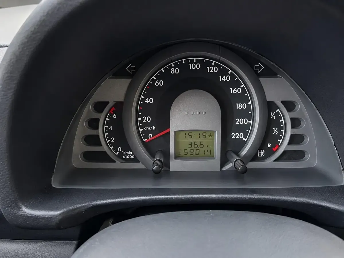 Gebraucht VW Fox 2008 Schwarz Kleinwagen